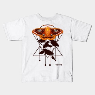 Geometric Moths Kids T-Shirt